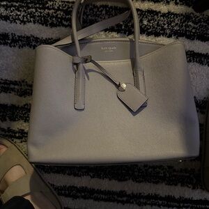Kate Spade Elegant Gray Satchel